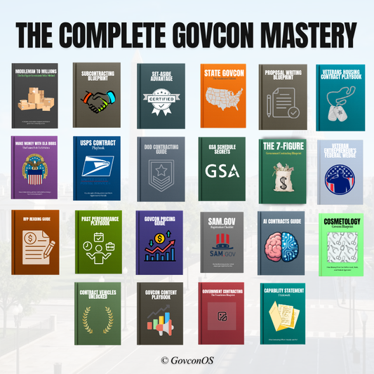1: The Complete Govcon Mastery