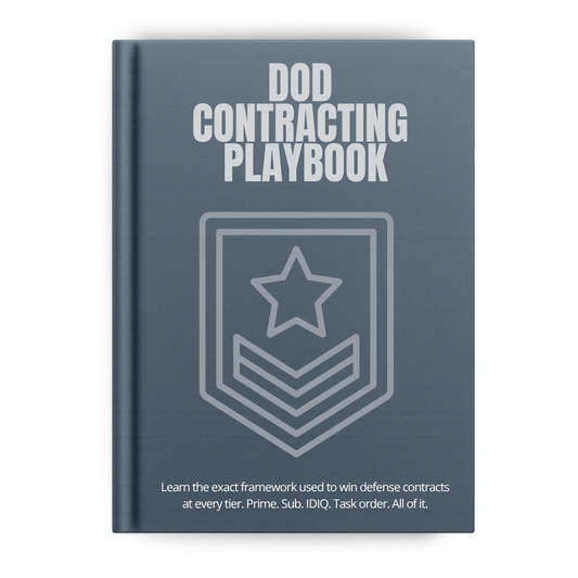 DoD Contracting Playbook